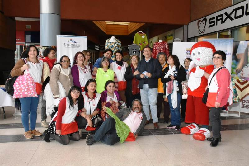 LOS ANDES: Invitan a tejer 700 ponchos para contribuir en la rehabilitación de los niños de Teletón