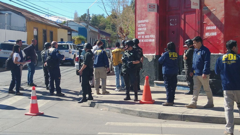 LOS ANDES: Realizan segunda reconstitución de escena por muerte de comerciantes en Febrero del 2018