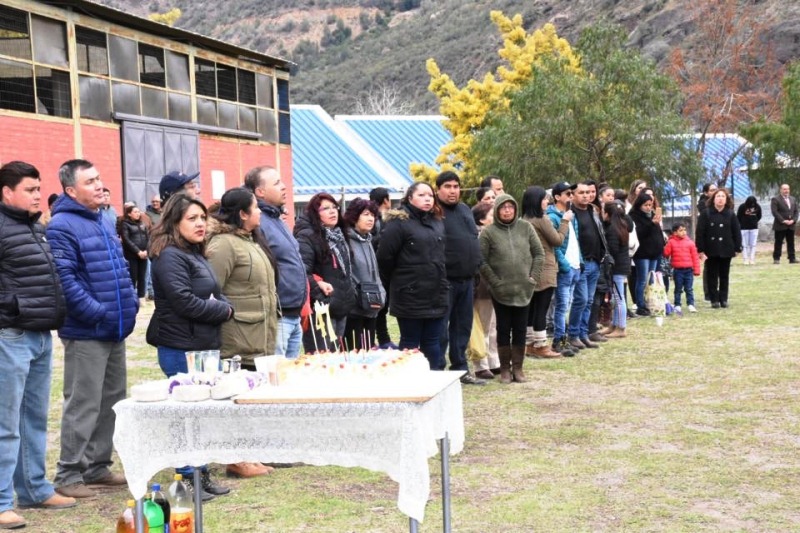 RÍO BLANCO: Vecinos y autoridades celebran el 147 aniversario de Villa Río Blanco de Los Andes