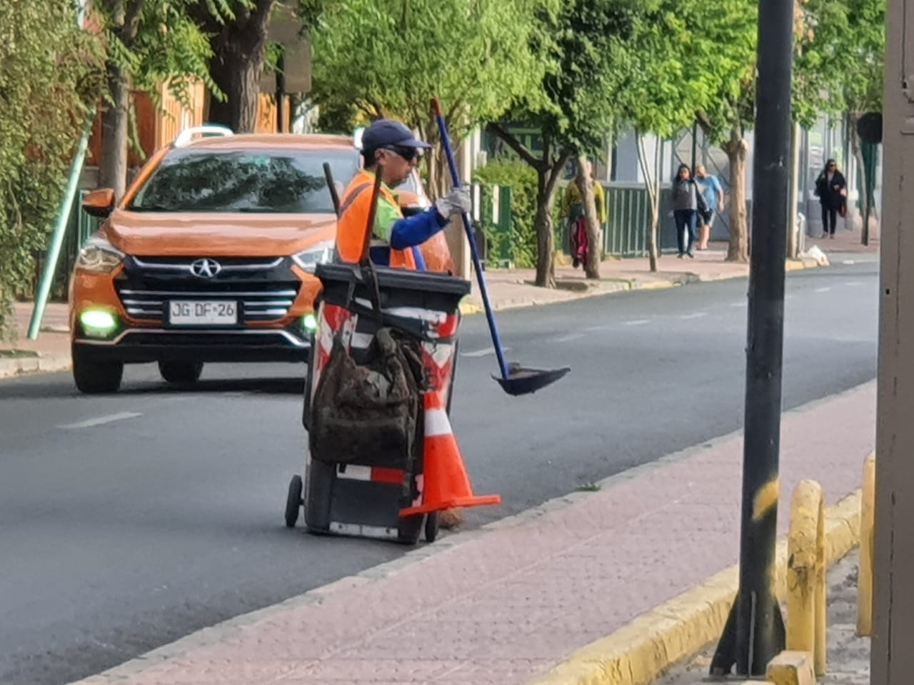LOS ANDES: Municipio andino redobló turno de recolección de residuos y días feriados funcionará normalmente