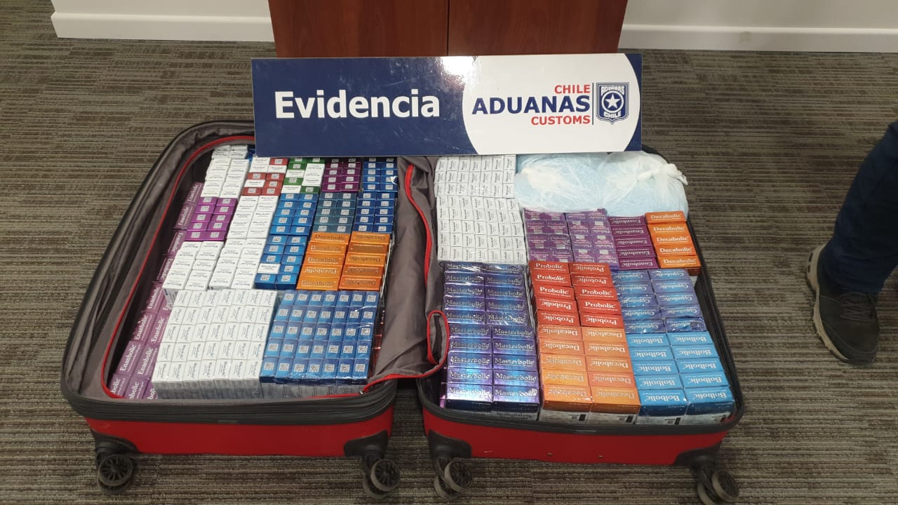 LOS LIBERTADORES: Aduanas evita el ingreso de 191.858 unidades de anabólicos y medicamentos de contrabando