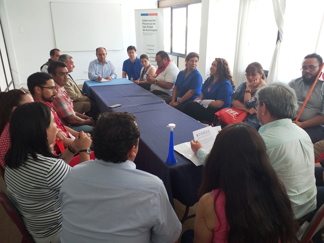 SAN FELIPE: Gobernador y gremios se reúnen para abordar necesidades de la salud de Aconcagua