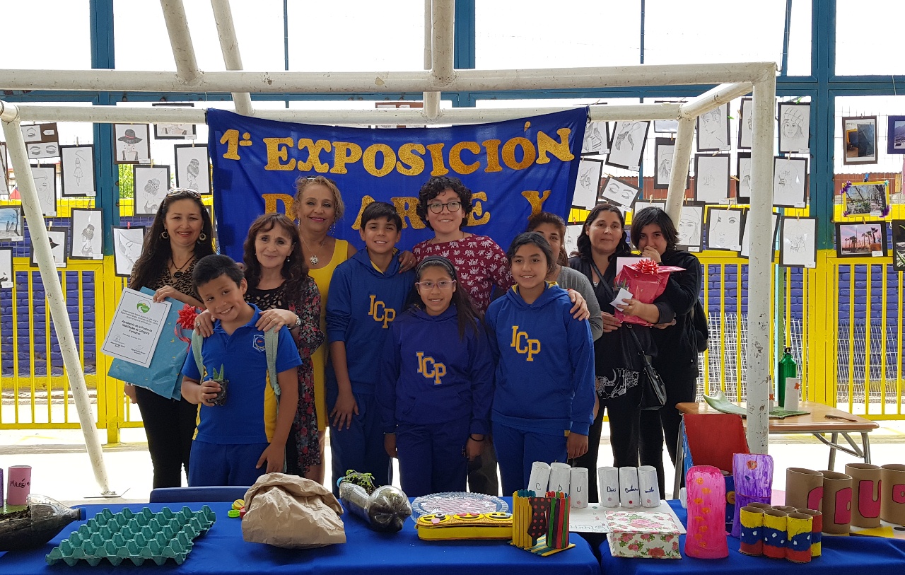 LOS ANDES: Escuela Ignacio Carrera Pinto celebra primera Feria de Arte Sustentable