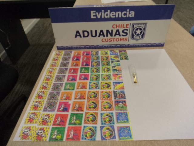 LOS ANDES: Can detector de Aduanas descubre 1798 estampillas de droga sintética en Los Libertadores