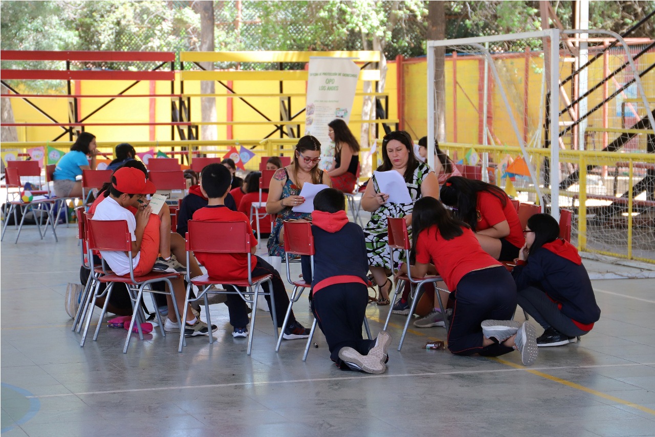 LOS ANDES: Realizan Diálogos Sociales para niños en la comuna