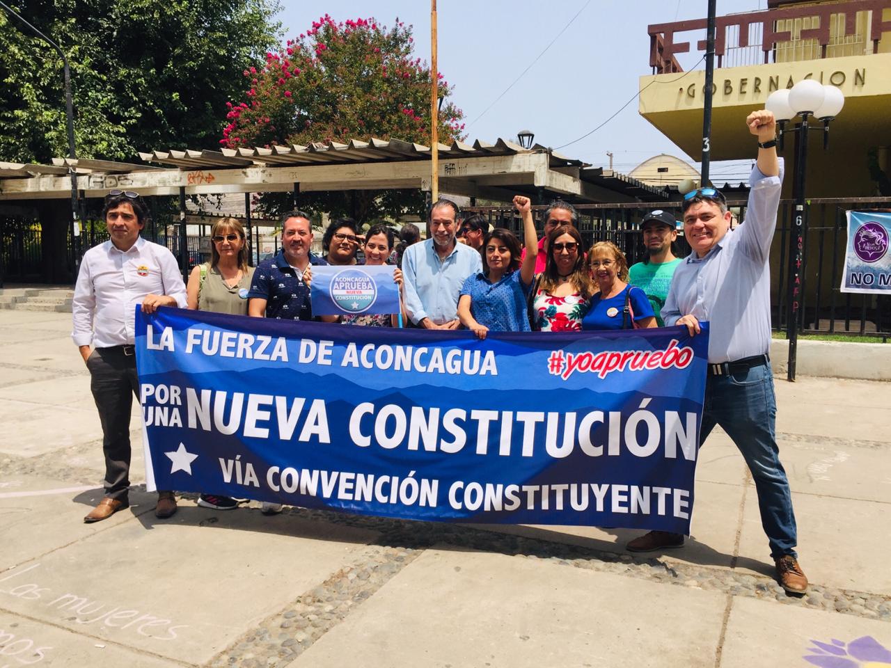 ACONCAGUA: Organizaciones sociales, autoridades y ciudadanos lanzaron la campaña “Aconcagua Aprueba una Nueva Constitución”
