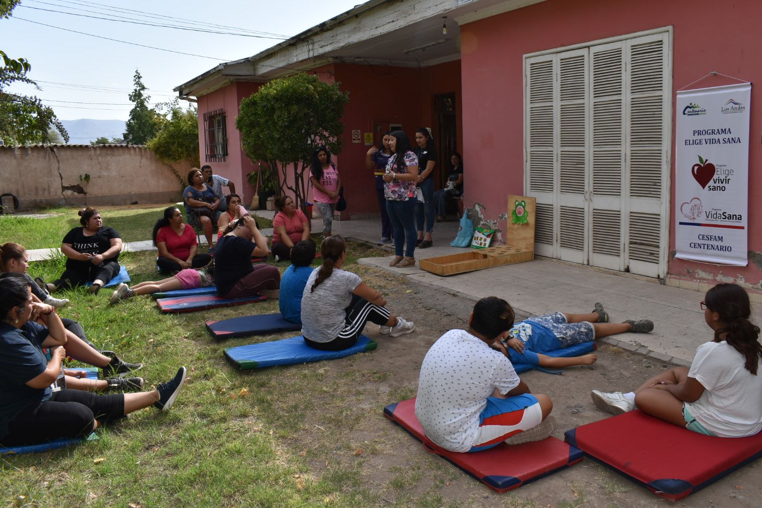 LOS ANDES: Programa Elige Vida Sana de Cesfam Centenario aumenta su cobertura para 2020
