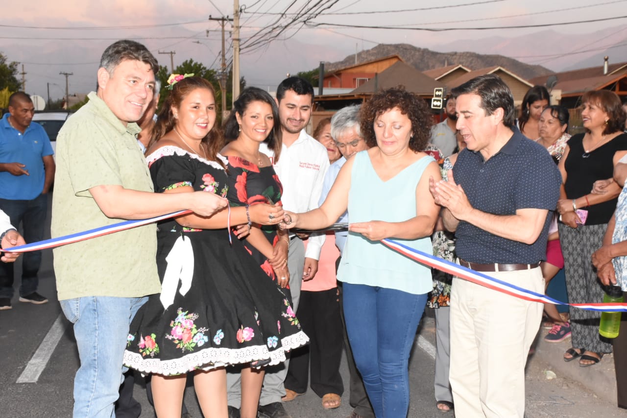 LOS ANDES: Se inauguran obras de mejoramiento de calle Béjares y Los Brito