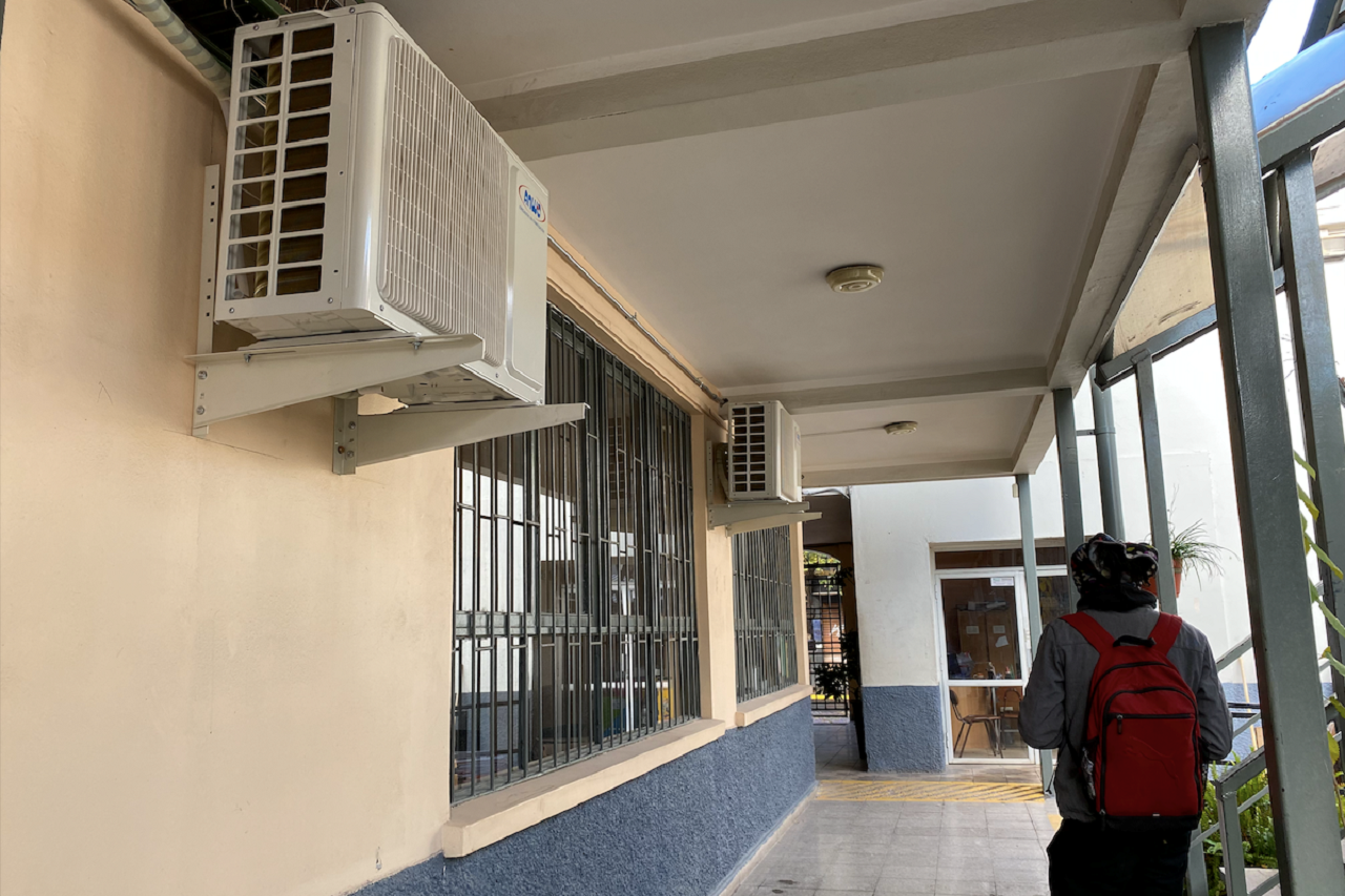 LOS ANDES: CEIA Dr. Osvaldo Rojas ya cuenta con climatización en sus salas de clases