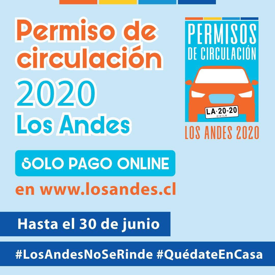 LOS ANDES: Municipalidad habilitó números de teléfono para asistir en el pago del permiso de circulación