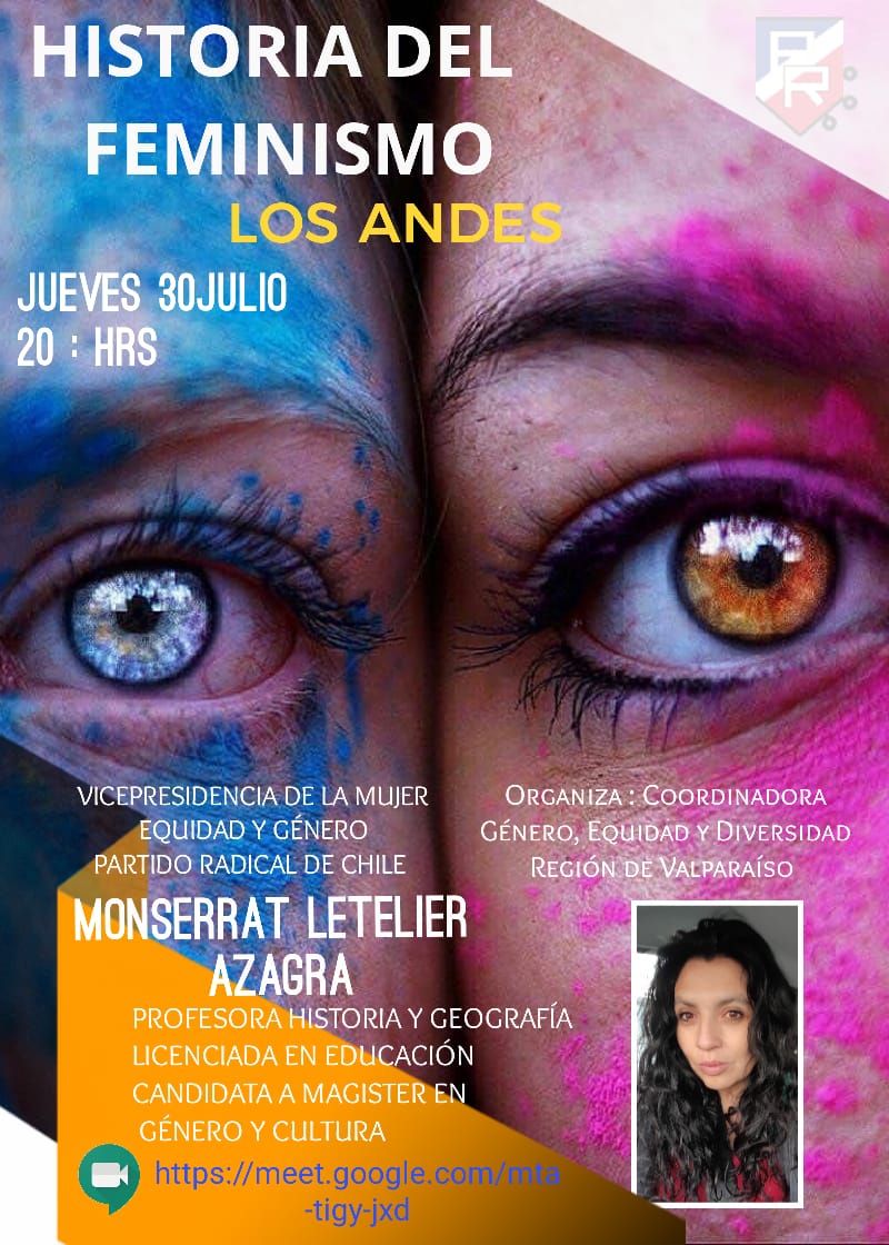 LOS ANDES: Mujeres Radicales invitan a charla sobre Historia del Feminismo