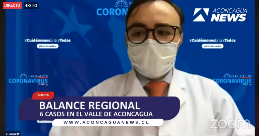 COVID19: Seremi confirma 43 nuevos casos de Coronavirus en el Valle de Aconcagua «1969 casos en total»