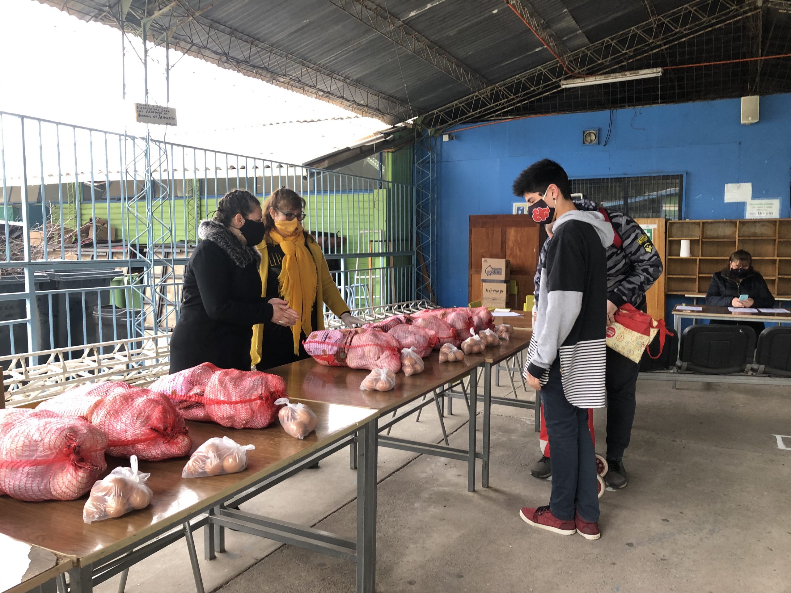 SAN FELIPE: Estudiantes de la Escuela José de San Martín recibieron nuevamente beneficio del Programa de Alimentación de Junaeb