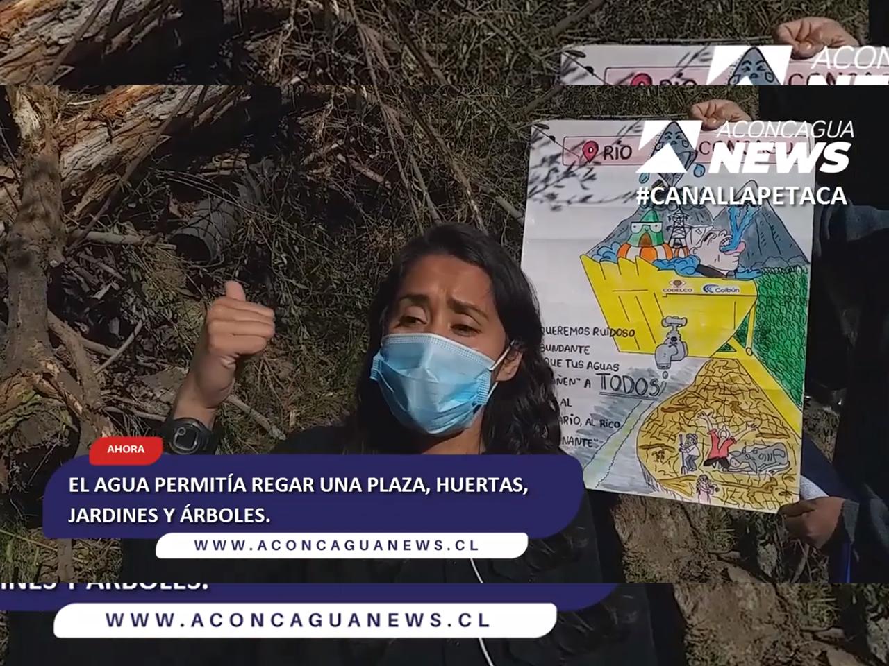 #REPORTAJE Entubamiento de Canal La Petaca moviliza a vecinos del sector El Sauce