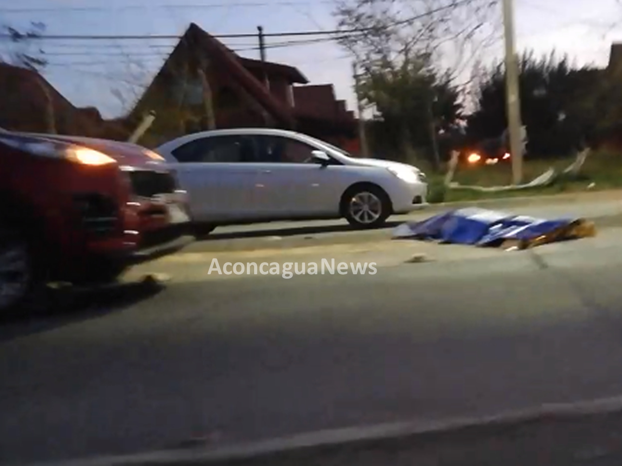 LOS ANDES: Ciclista muere tras ser arrollado por un automóvil frente a la empresa Cormecánica