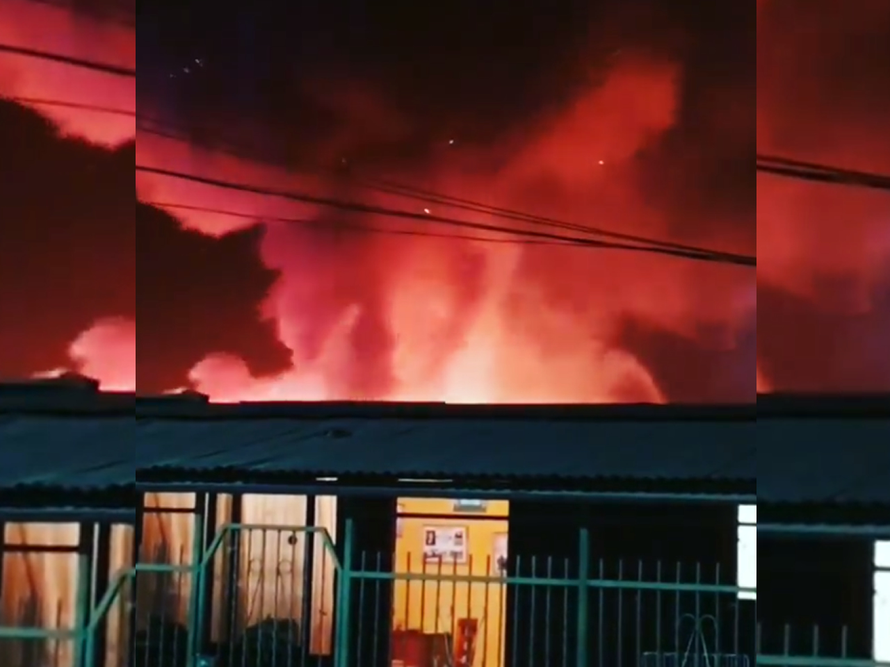 SAN FELIPE: Incendio destruye por completo dos casas en Villa 250 Años