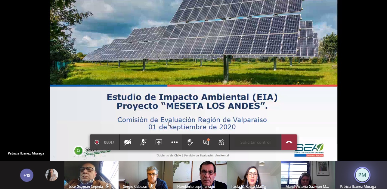 MESETA DE LOS ANDES: Aprueban proyecto fotovoltaico más grande de la región de Valparaíso