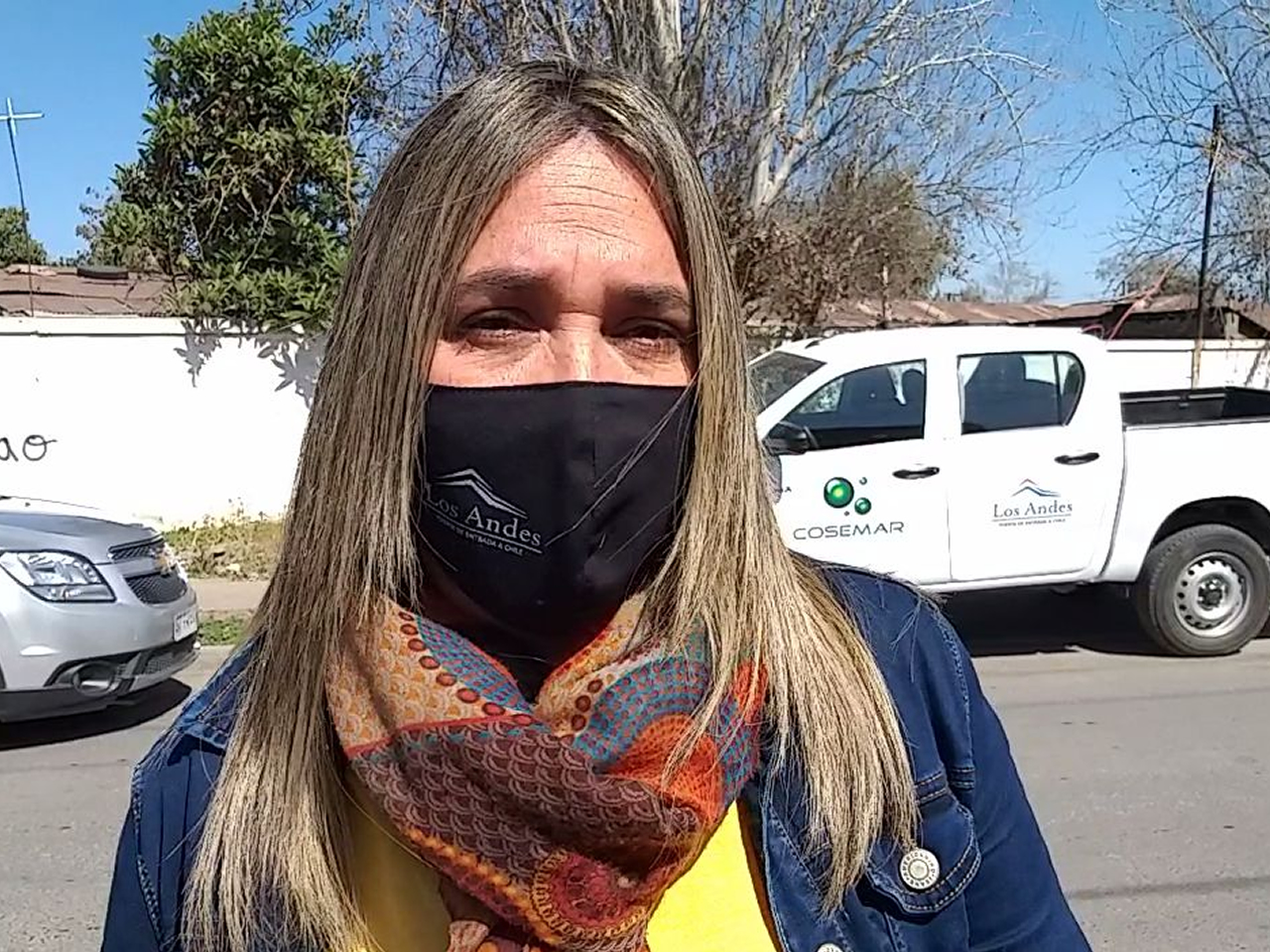 LOS ANDES: Servicio de barrido de calles completo a cuarentena tras examen positivo de una trabajadora