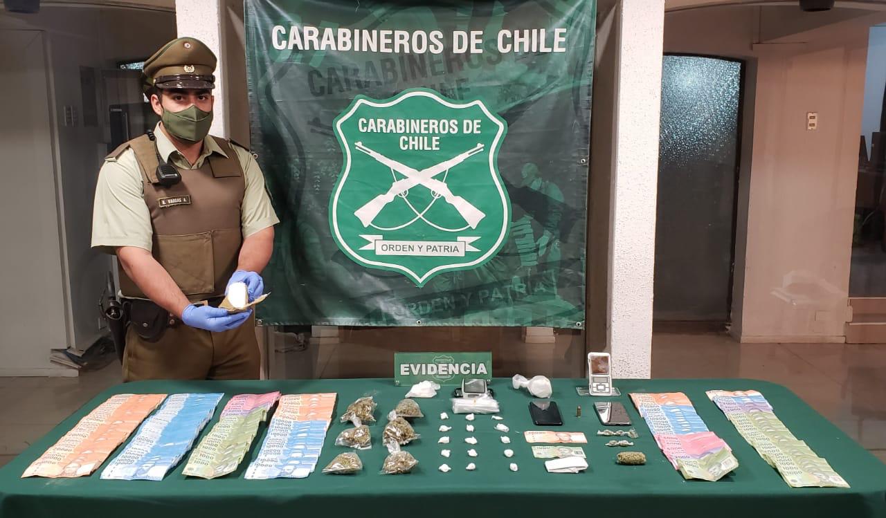 POLICIAL: Cinco personas terminaron detenidas en exitoso procedimiento de drogas en San Felipe y Santiago