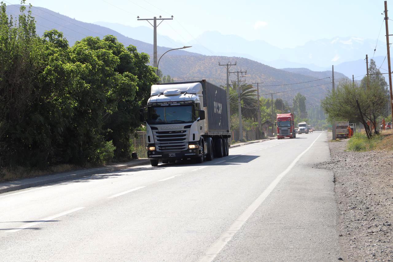 LOS ANDES: Municipio realiza gestiones para mejorar la seguridad vial en el Camino Internacional