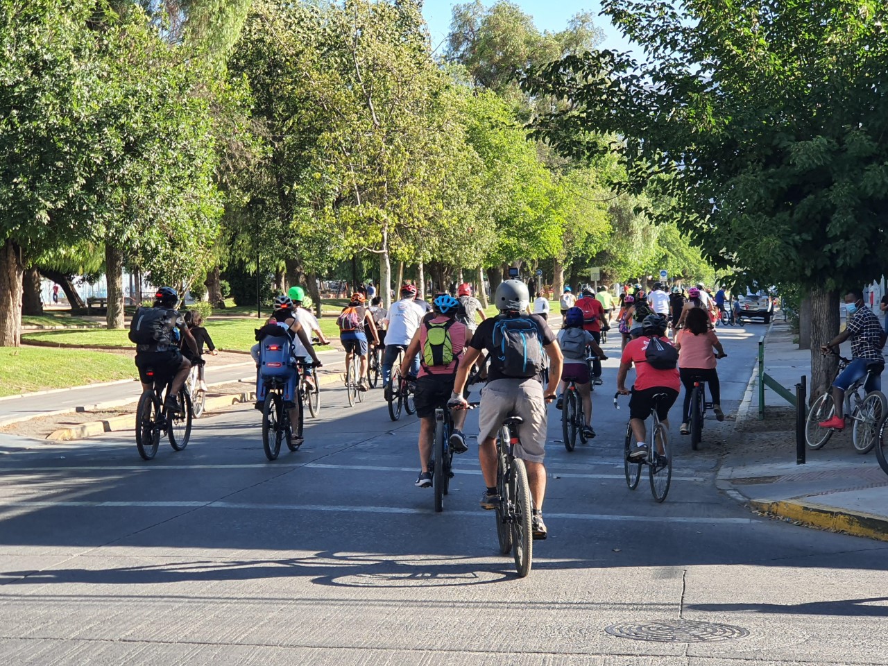 SAN FELIPE: Más de un centenar de vecinos participan en cicletada organizada por Aconcagua Pedalea para defender las ciclovías