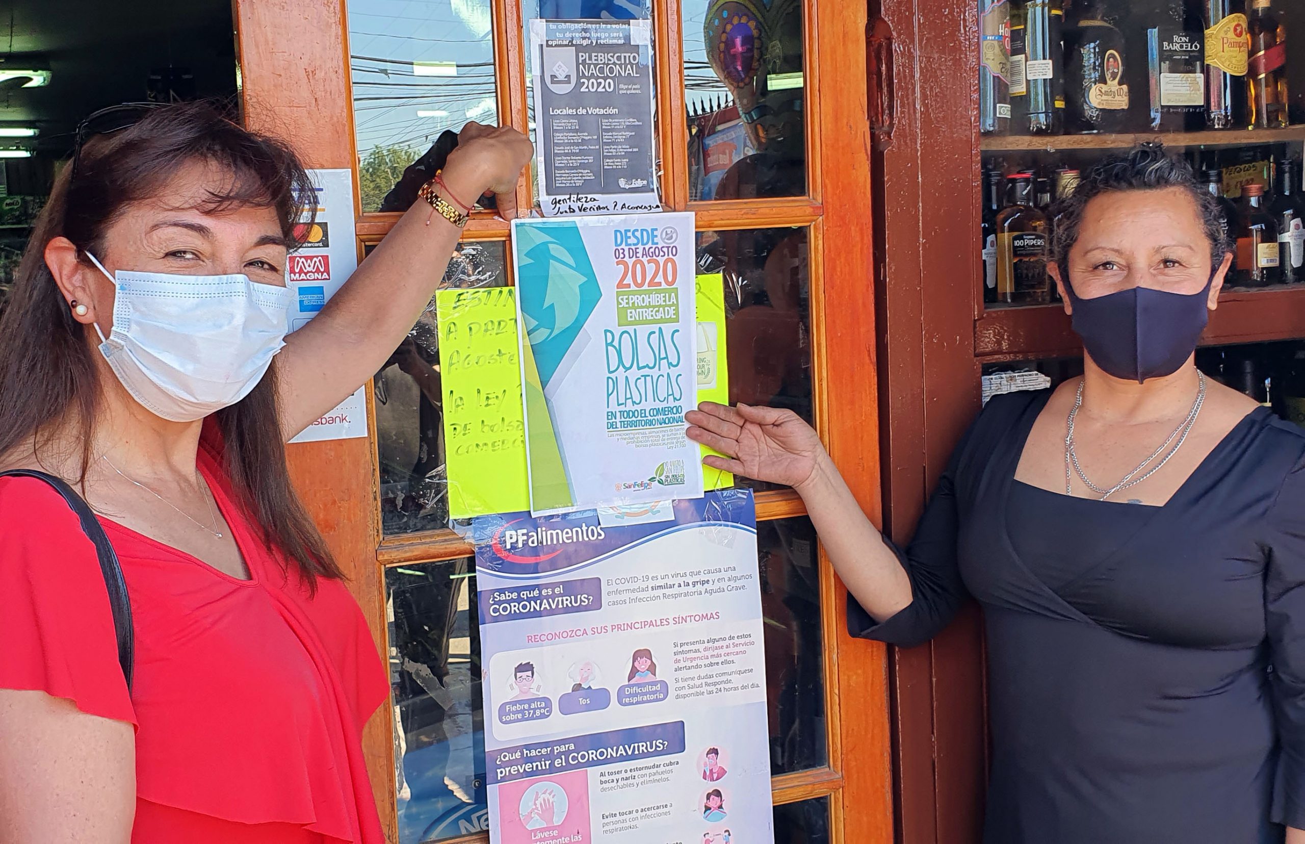 SAN FELIPE: Municipio refuerza campaña para el no uso de bolsas plásticas en comercios de barrio