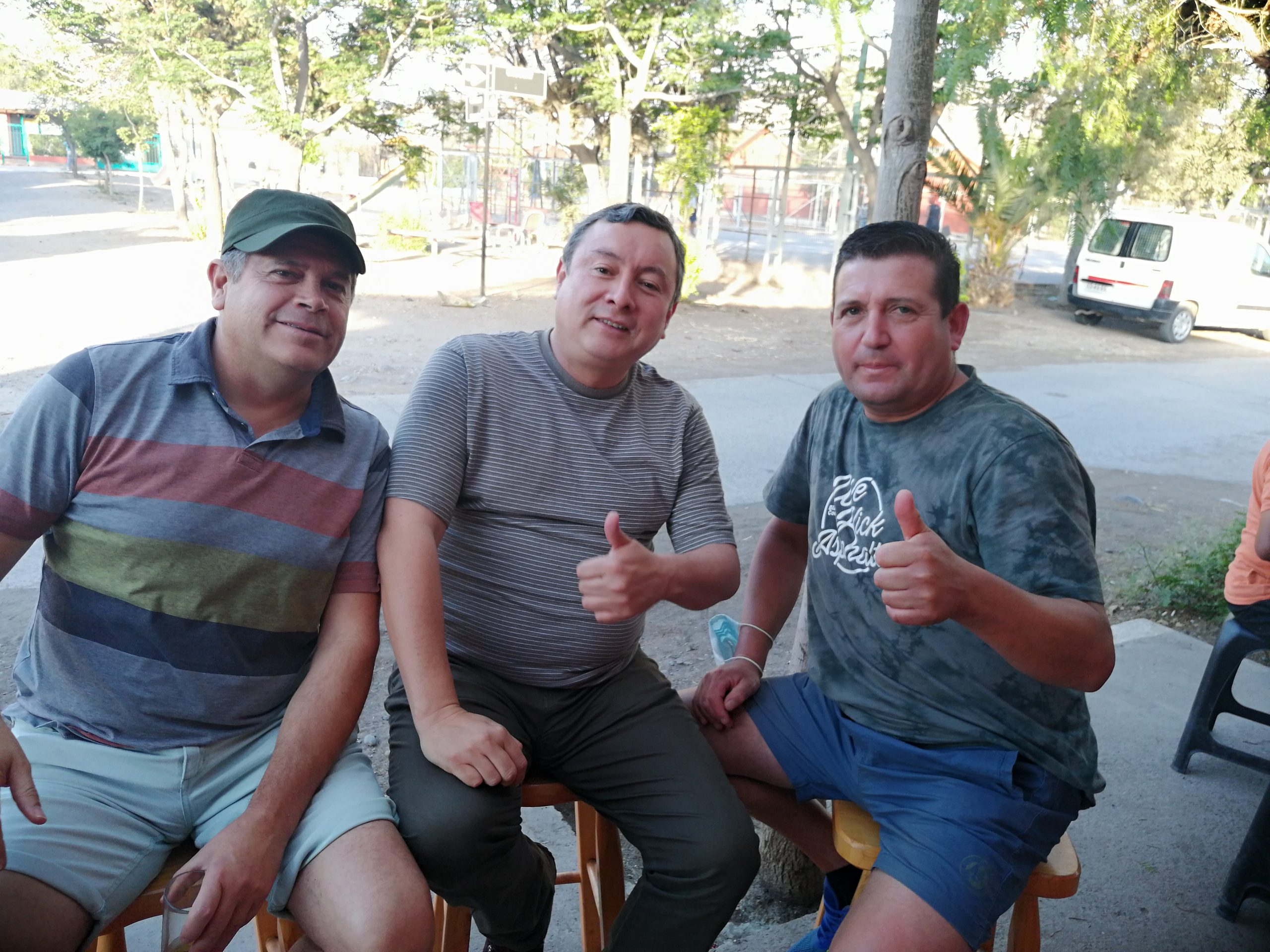 LOS ANDES: Candidato Marcelo Merino continúa su despliegue por la comuna