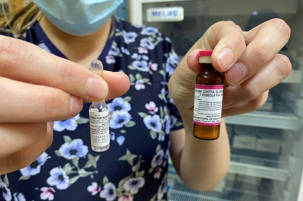 LOS ANDES: Centros de Salud desarrollan campaña de vacunación 2020 contra el sarampión