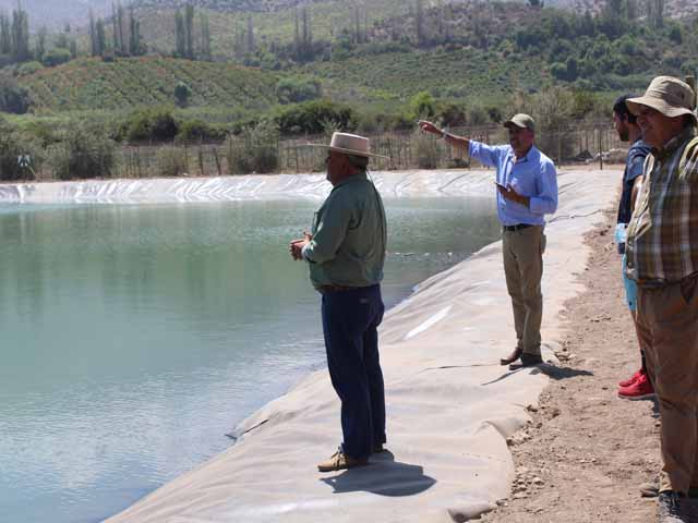 SAN ESTEBAN: Tranque Los Canales ya cuenta con agua para beneficiar a casi 50 agricultores de la comuna
