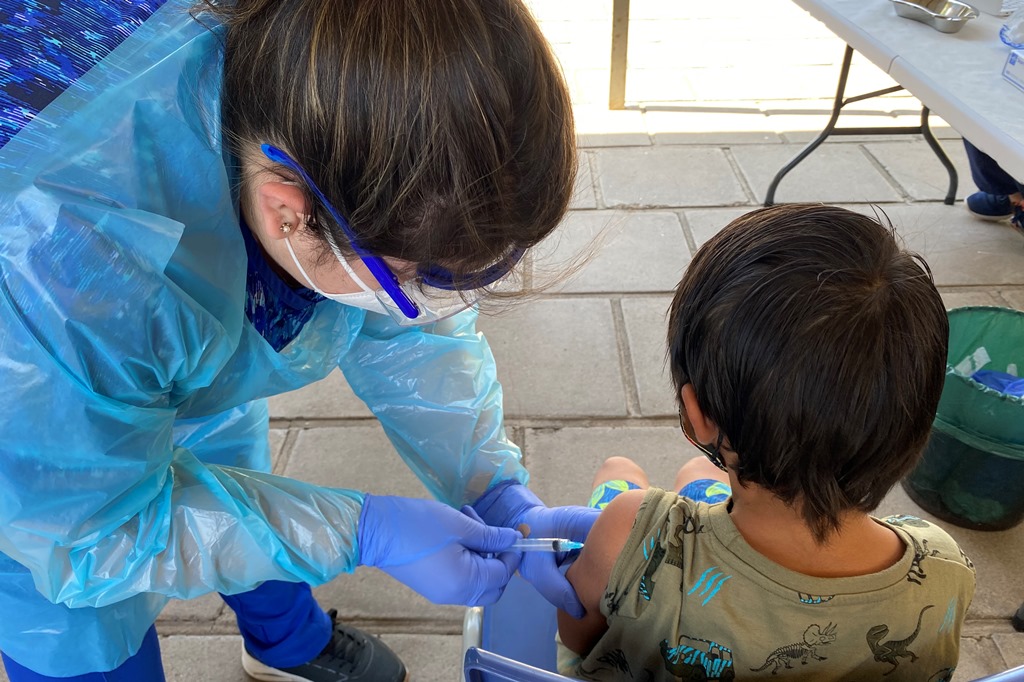 LOS ANDES: Habilitan vacunatorio en dependencias de Cesfam Centenario