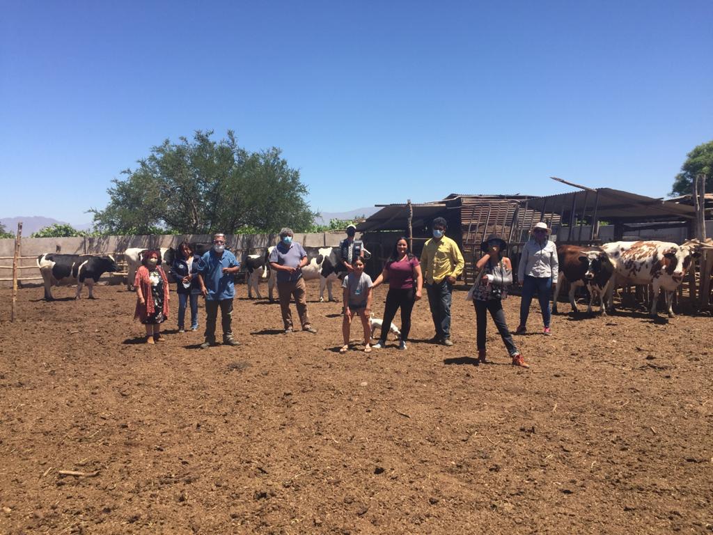 REGIÓN: Dirigentes campesinos constatan en terreno exitosas experiencias de agricultores apoyados por INDAP
