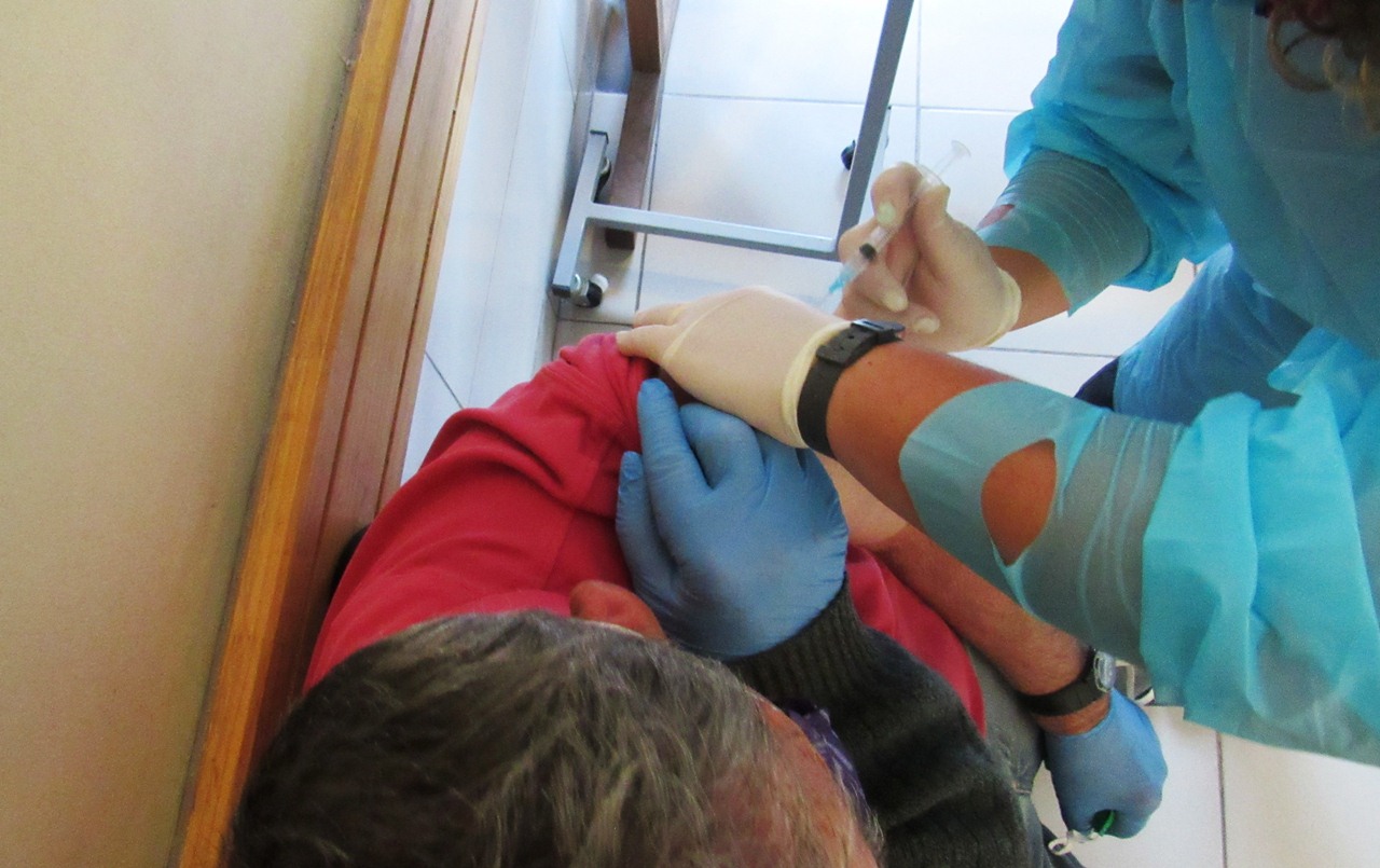 LOS ANDES: Internos de Cárcel Andina son los primeros vacunados de la región