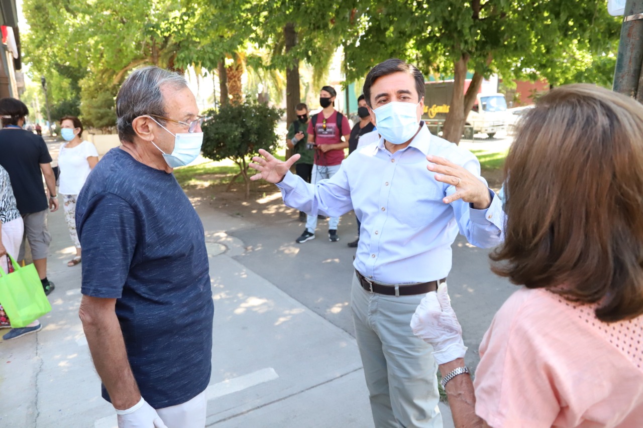 LOS ANDES: Alcalde Rivera realizó positiva evaluación del proceso de vacunación