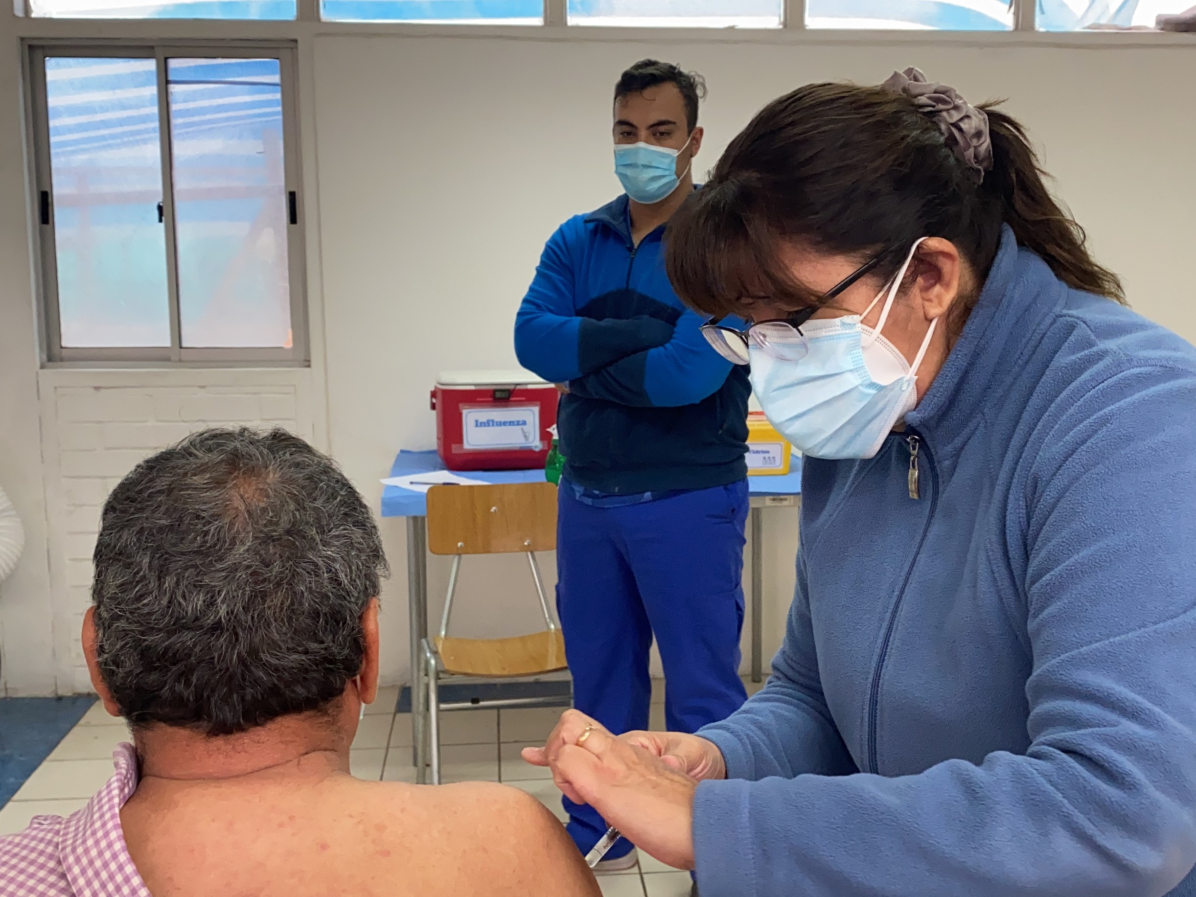SALUD: Comenzó campaña de vacunación contra la Influenza 2021 en Los Andes