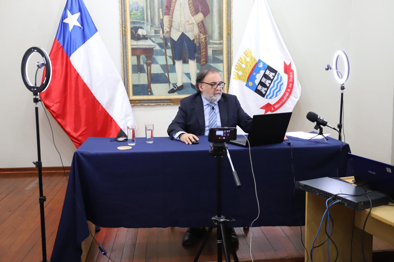 LOS ANDES: Municipio andino destaca gestión en salud e inversión social en la Cuenta Pública 2020