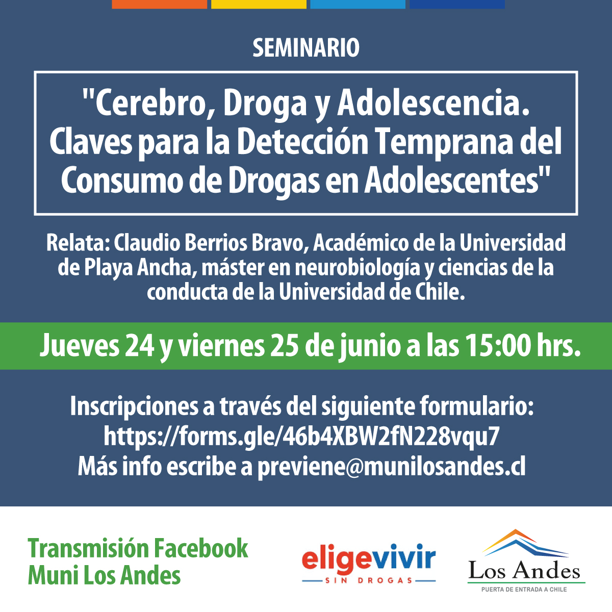 LOS ANDES: Invitan a seminario gratuito sobre efectos de drogas y alcohol en el cerebro