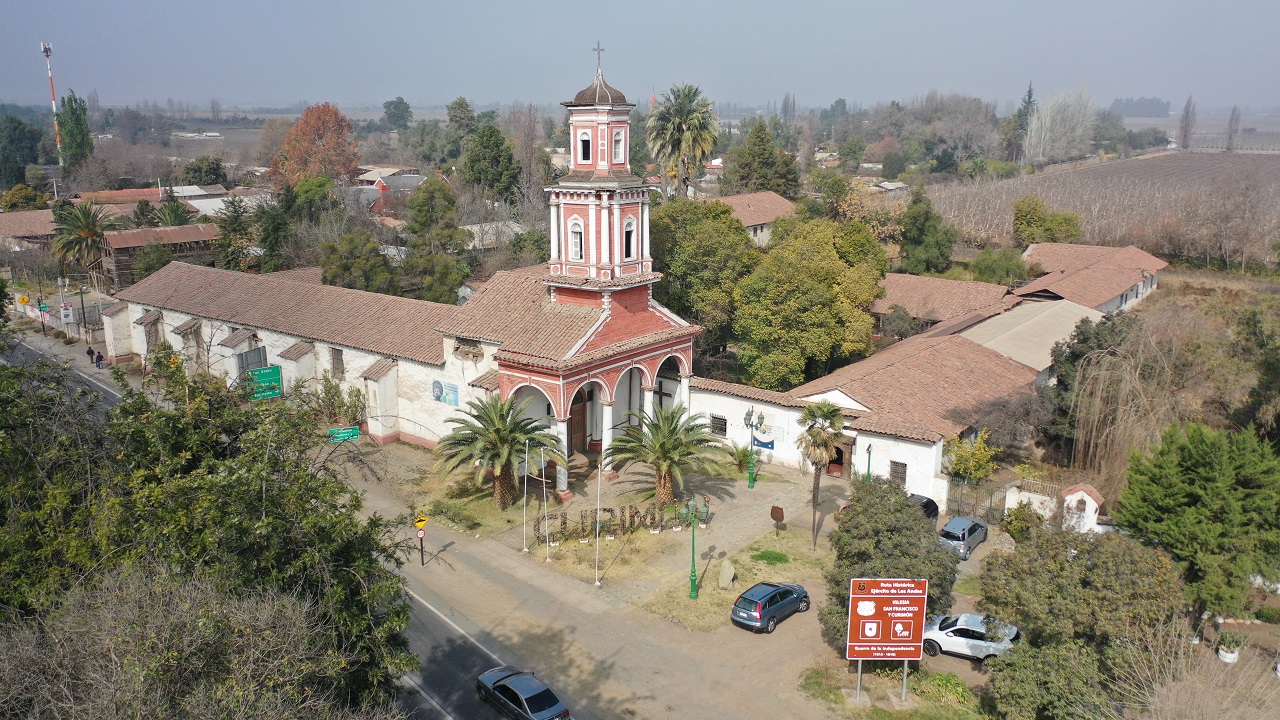 CURIMÓN: Se inicia licitación para el diseño de la restauración de la  Iglesia, Convento y Museo Colonial San Francisco de Curimón