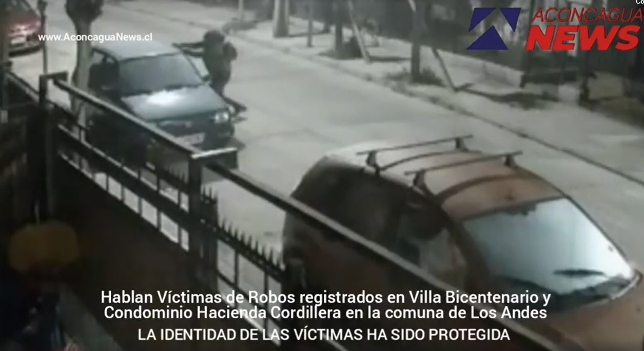 POLICIAL: [VIDEO] Hablan vecinos víctimas de robos en Villa Bicentenario y Hacienda Cordillera