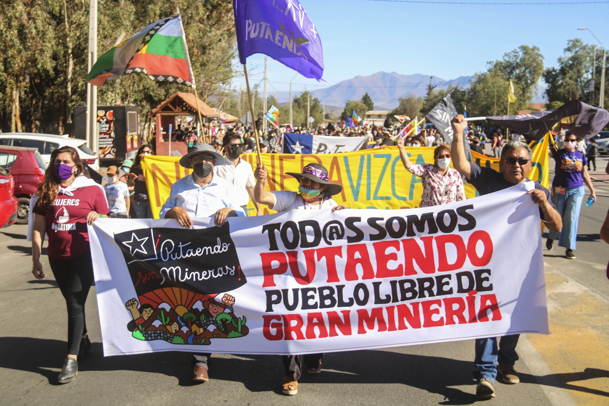 PUTAENDO: “Tercera Marcha por la Vida” que convocó a más de dos mil personas, que dijeron fuerte y claro: ¡No a la gran minería!