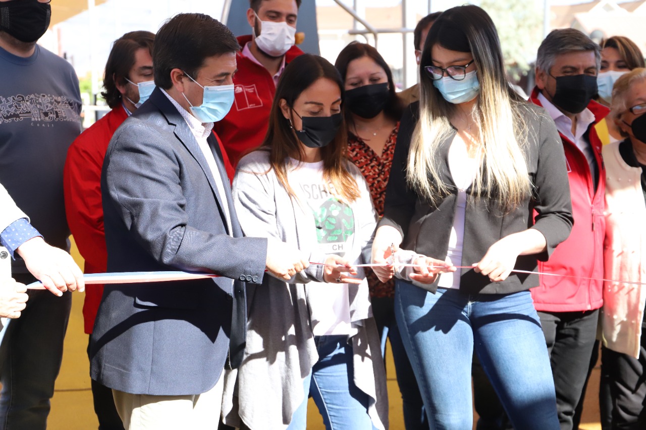 LOS ANDES: Plaza Elige Vivir Sano Los Andes ya está entregada a la comunidad