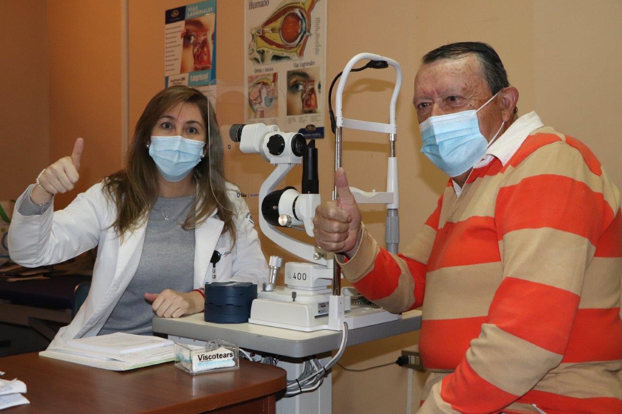 SAN FELIPE: Recobró la visión gracias a doble trasplante de córnea