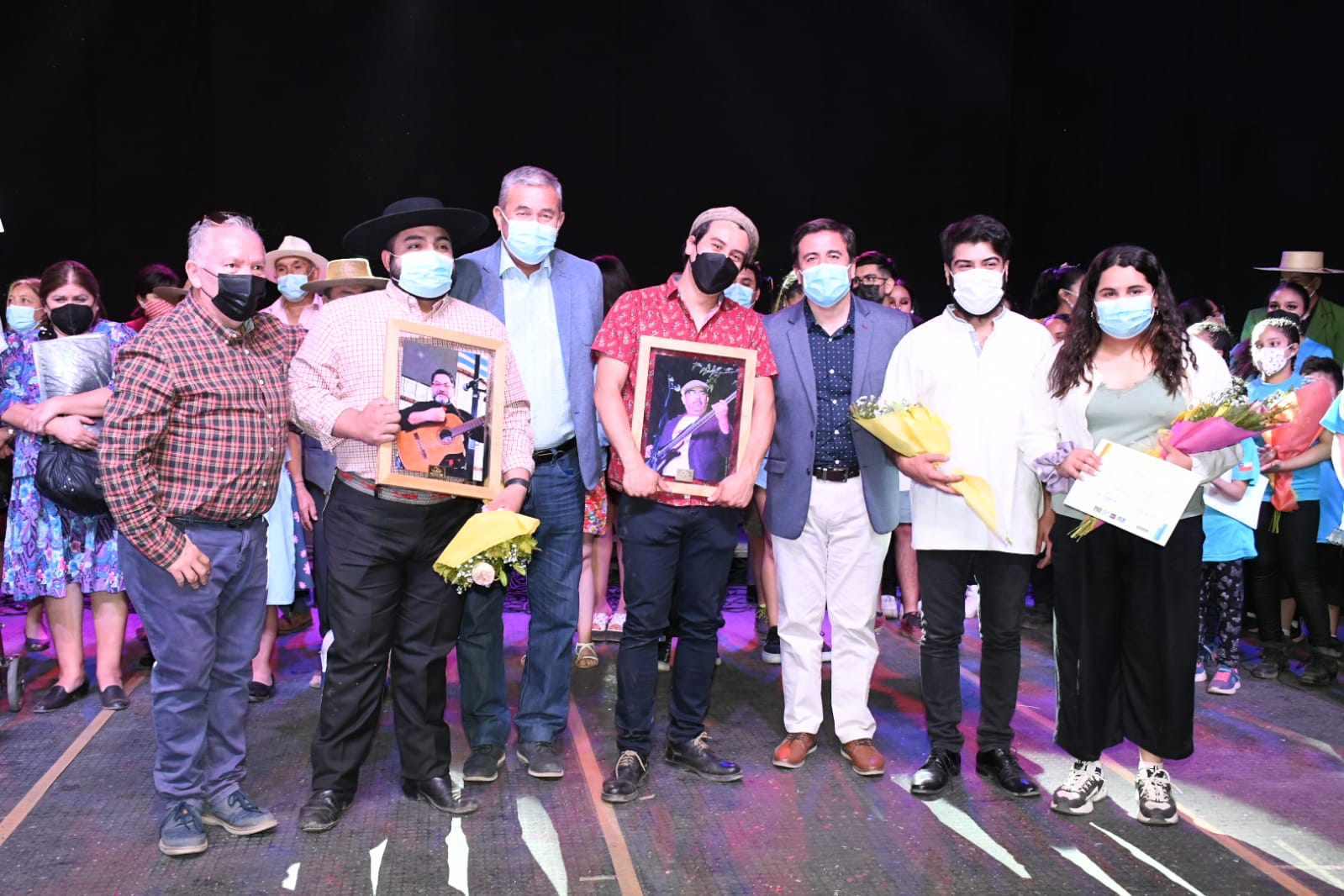CULTURA: Artistas andinos se reunieron en colorido homenaje a músicos Pedro Rodríguez González y Víctor Acevedo Díaz