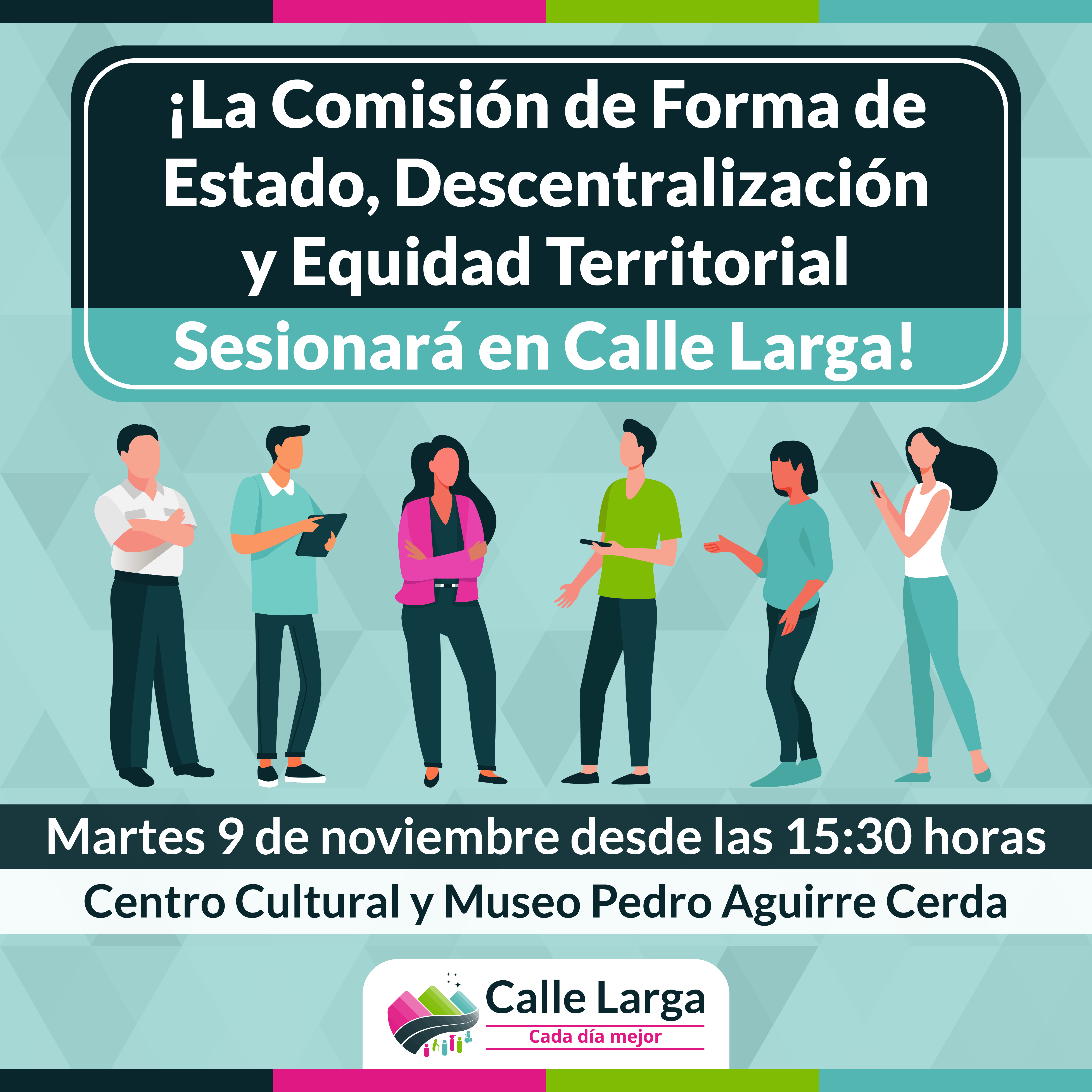 CONSTITUYENTE: Calle Larga será una de las primeras comunas del país en las que sesionará la Convención Constitucional fuera de Santiago