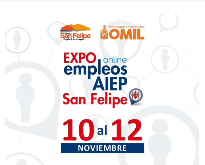 EDUCACIÓN: Nueva versión de Expo Empleos AIEP San Felipe  2021 ofrecerá cerca de 1.200 vacantes laborales