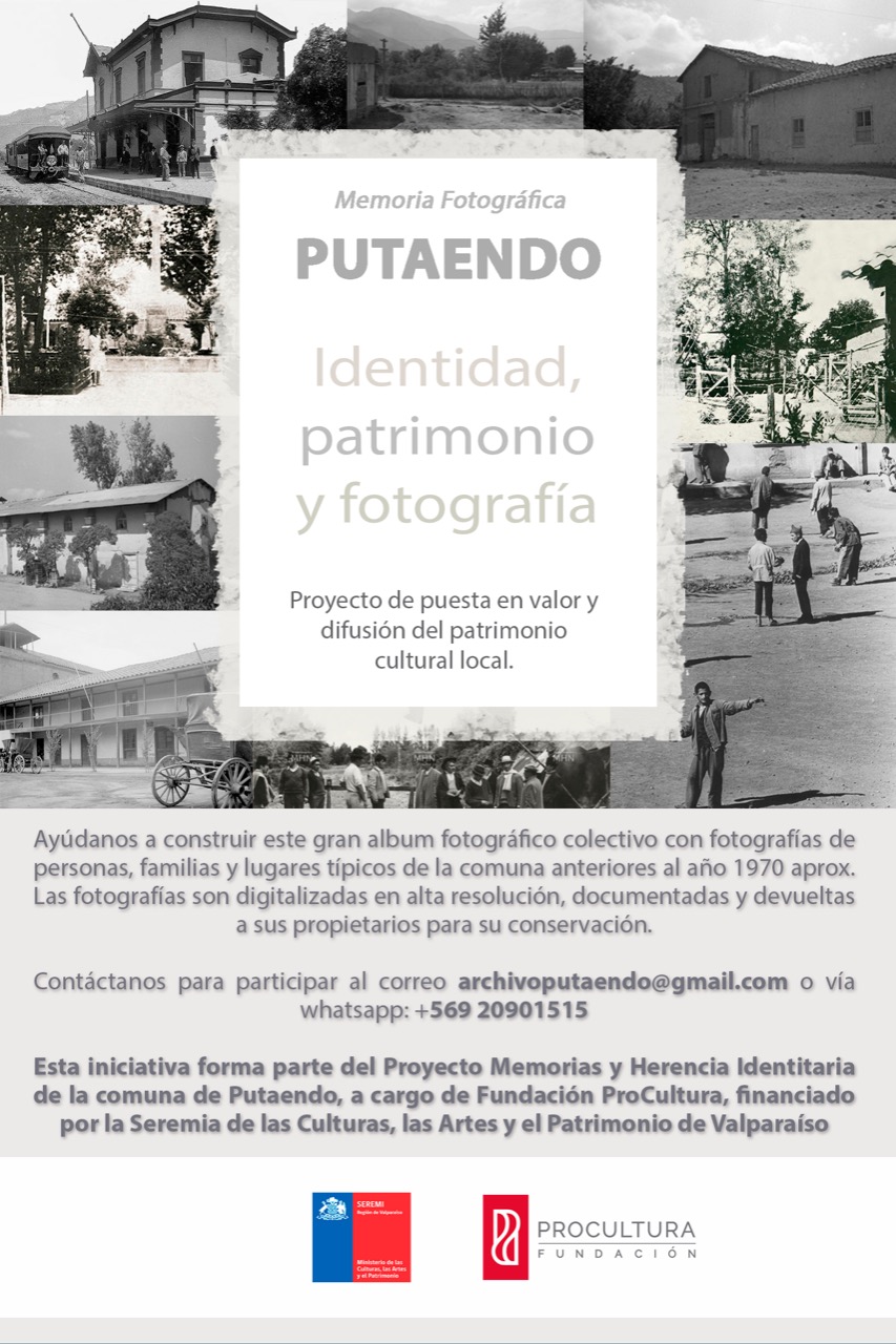 PUTAENDO: Proyecto recopila fotografías familiares antiguas para poner en valor la identidad e historia de Putaendo