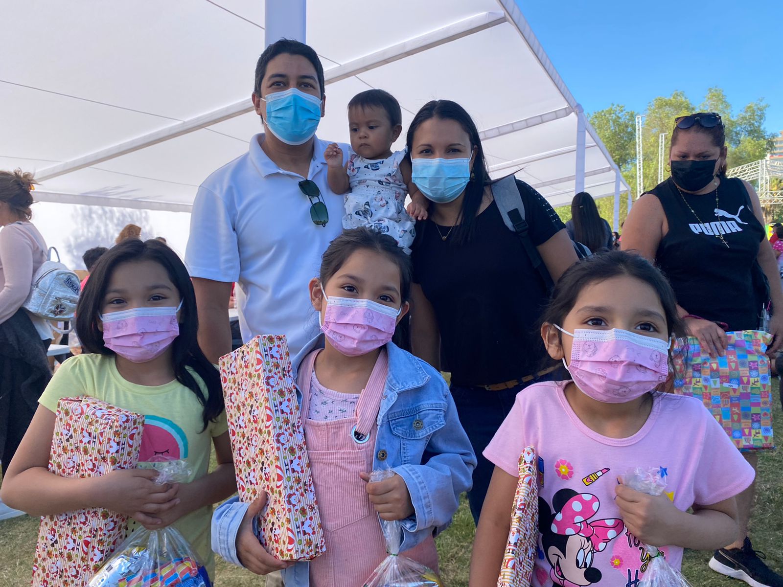 LOS ANDES: En Parque Ambrosio O’Higgins se entregaron más de 7 mil regalos a niñas y niños de Los Andes