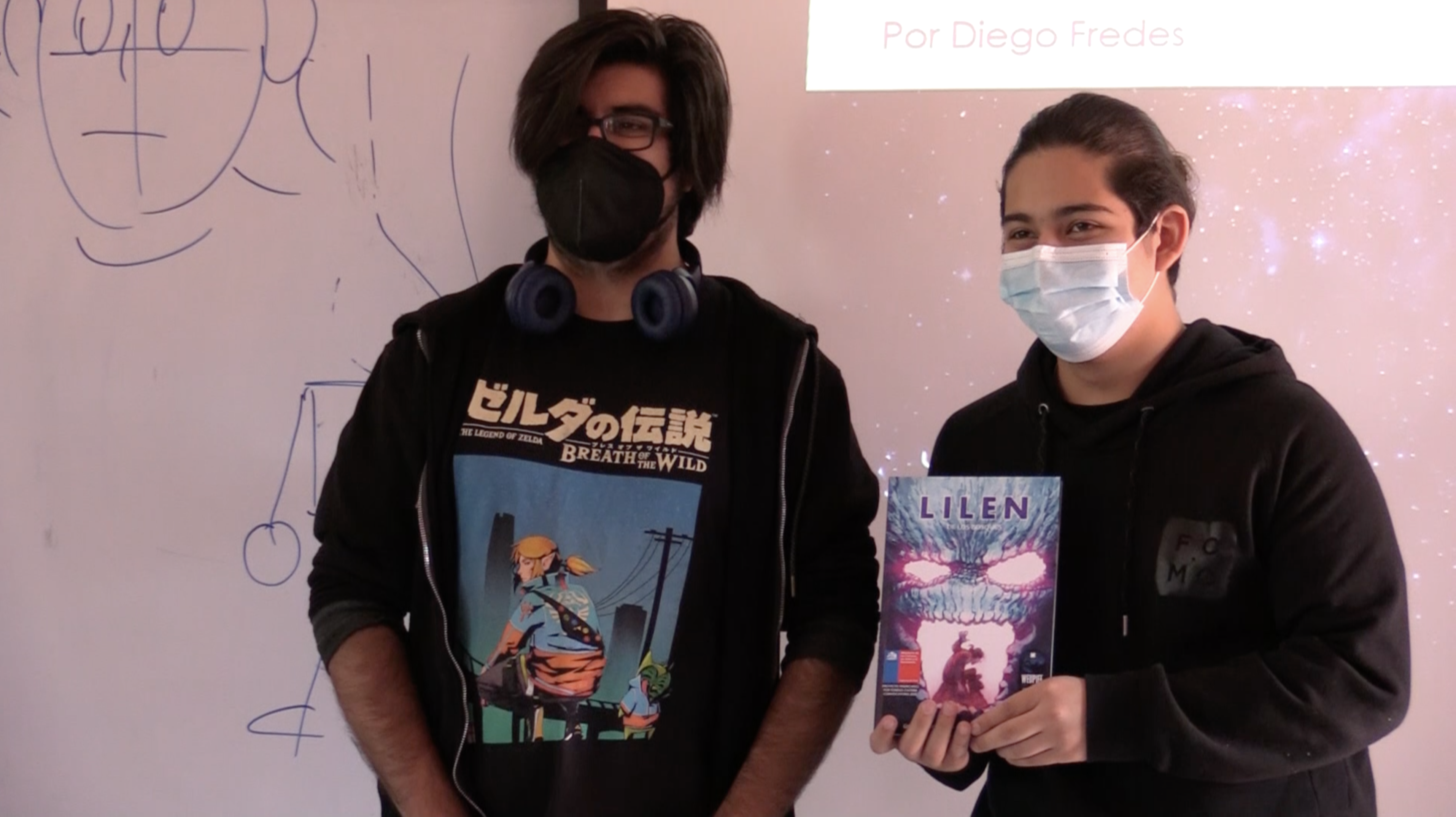 LOS ANDES: Dictan taller de cómic a estudiantes del Liceo Max Salas