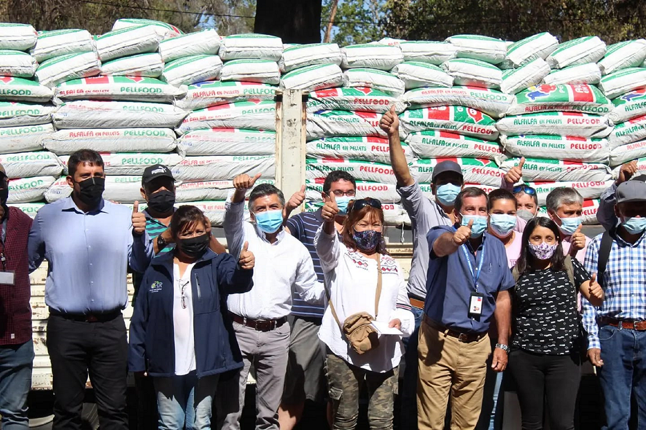 INDAP: Cerca de 2500 toneladas de ayuda por emergencia agrícola han recibido productores de la región