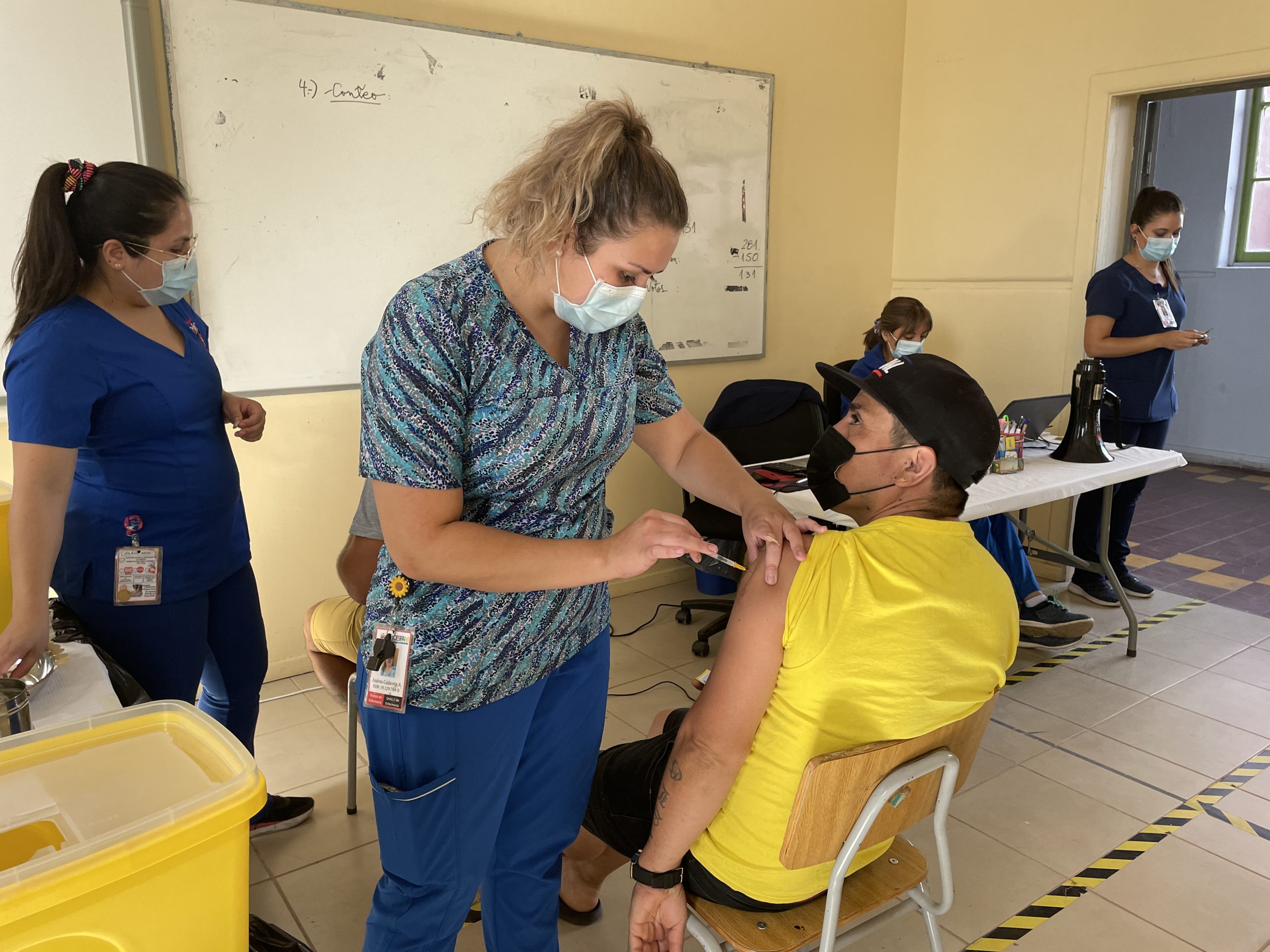 SAN FELIPE: San Felipe comenzó proceso de vacunación de cuarta dosis para personas inmunocomprometidas