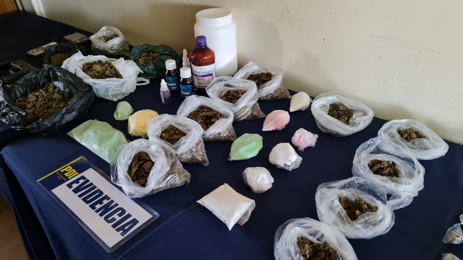 OPERACIÓN REDES: PDI detiene a cuatro sujetos que traficaban sustancias ilícitas en Los Andes y Rinconada￼